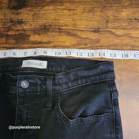 Madewell Jeans 30 Roadtripper Skinny Mid Rise Bennet Wash G7392 Tummy Control - Picture 7 of 12